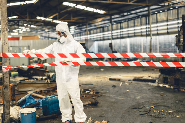 Professional Trauma Scene Cleanup technician working in Clifton, TN